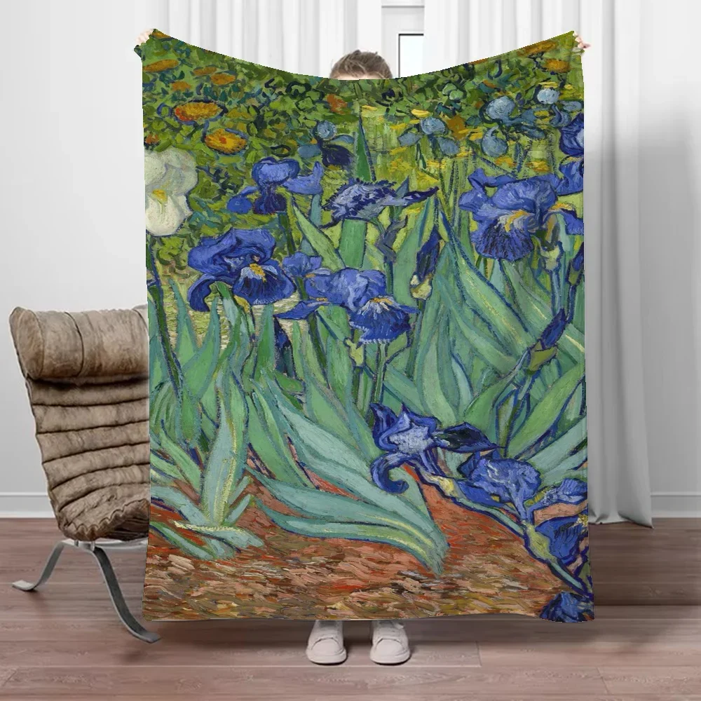Home Textiles Luxury - Van Gogh Boho Throw Blanket for