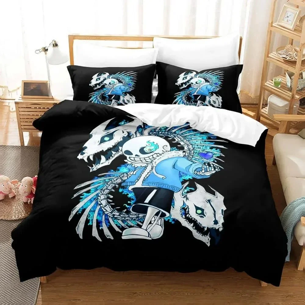 Home Textiles Bedding - Cartoons Undertale Sans Bedding Set Single