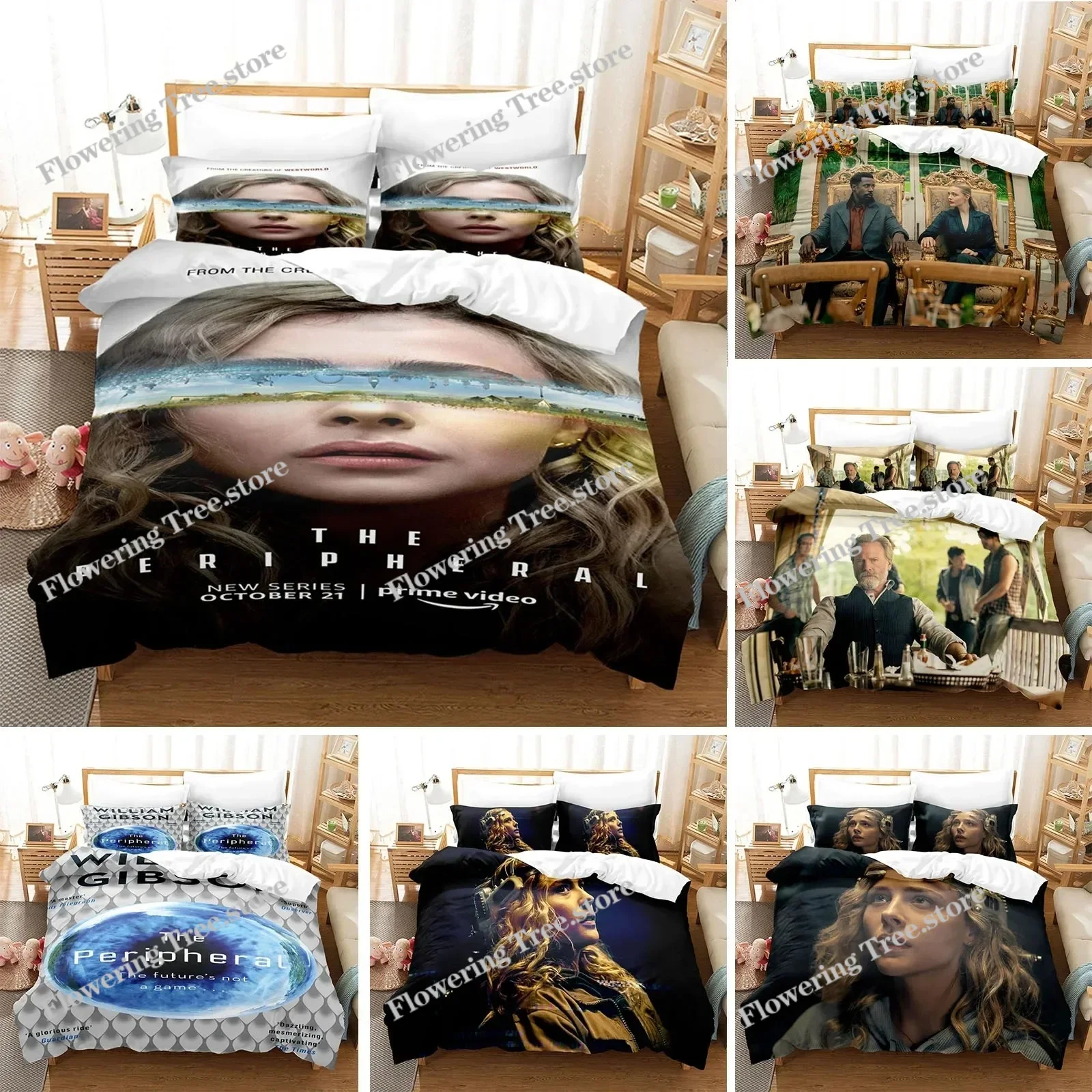 Home Textiles Europe - 3D Printed Peripheral Bedding Set Duvet
