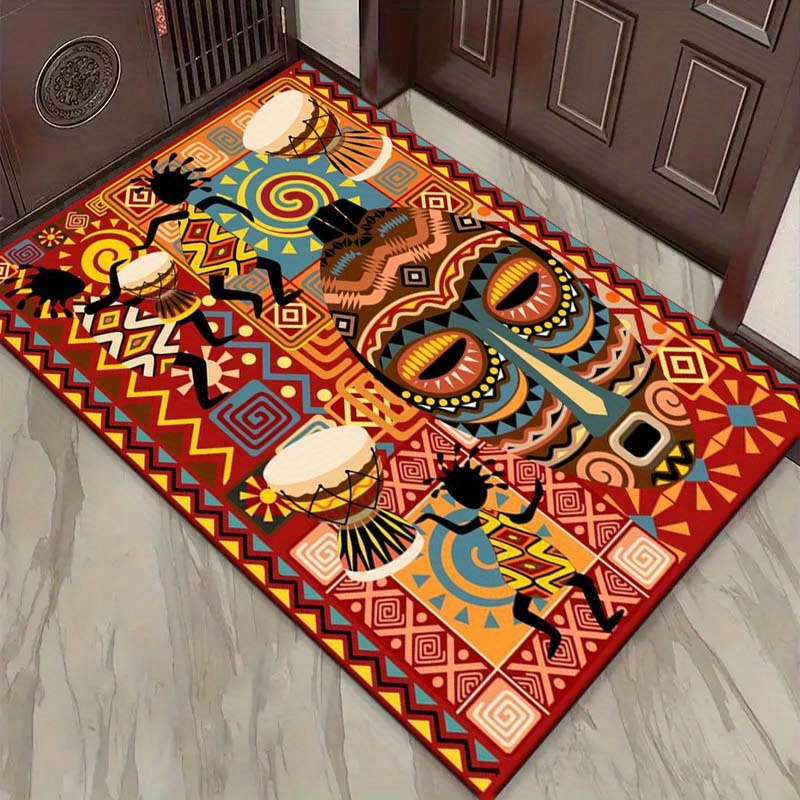 Home Textiles Rug - African Art Rug for Cultural Decor