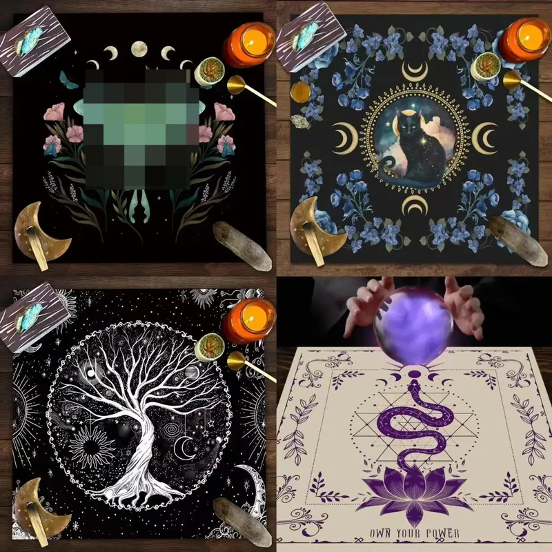 Tarot Square Tablecloth Sea Ve - Home Textiles Today News review and price