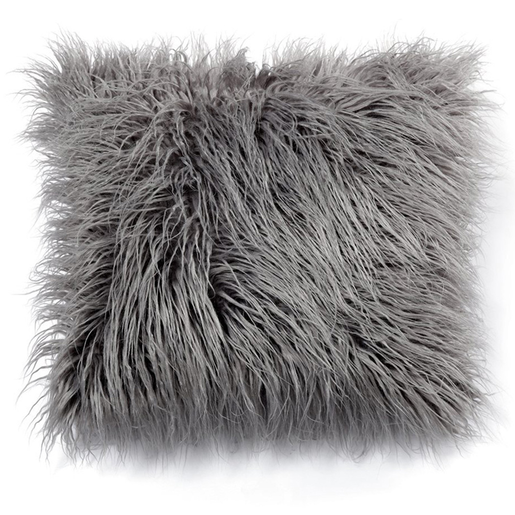 Soft Long Fur Fluffy Sofa Pill - Home Textiles Luxury review and price