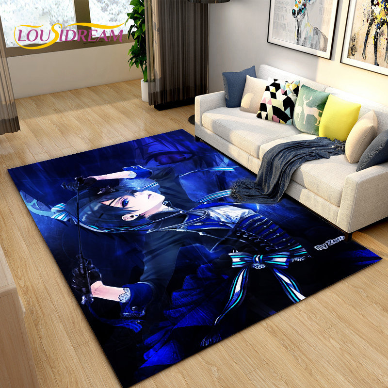 Black Butler  Anime Cartoon Ar - Home Textiles Rug review and price