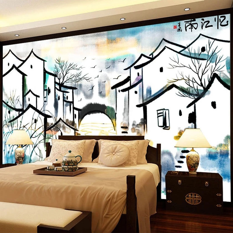 Custom Mural Wallpaper Chinese - Home Textiles City review and price