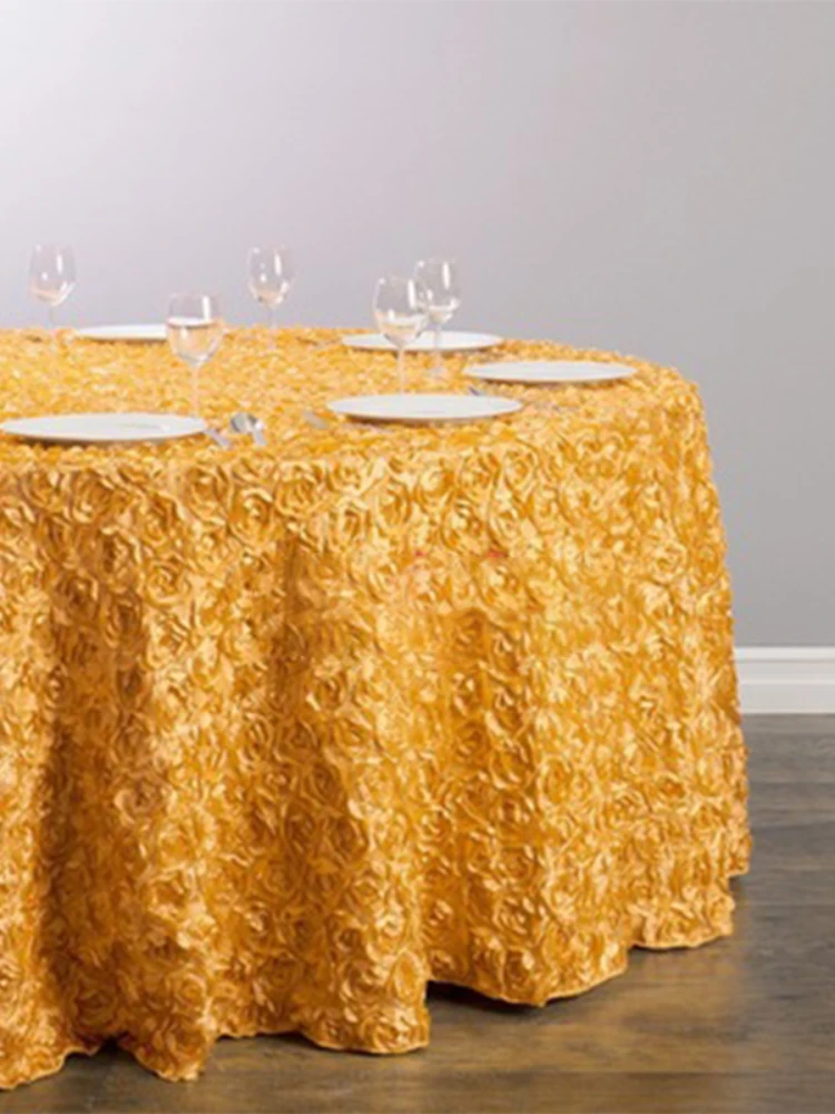 3D Rose Petal Tablecloth Carpe - Home Textiles Today News review and price