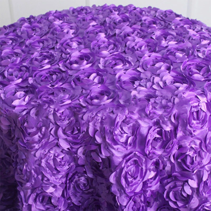 3D Rose Petal Tablecloth Carpe - Home Textiles Today News review and price