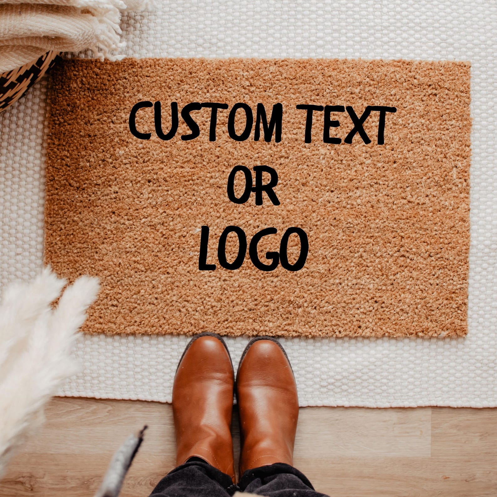 Brush Door Mat Personalised Fr - Your Home Textiles review and price
