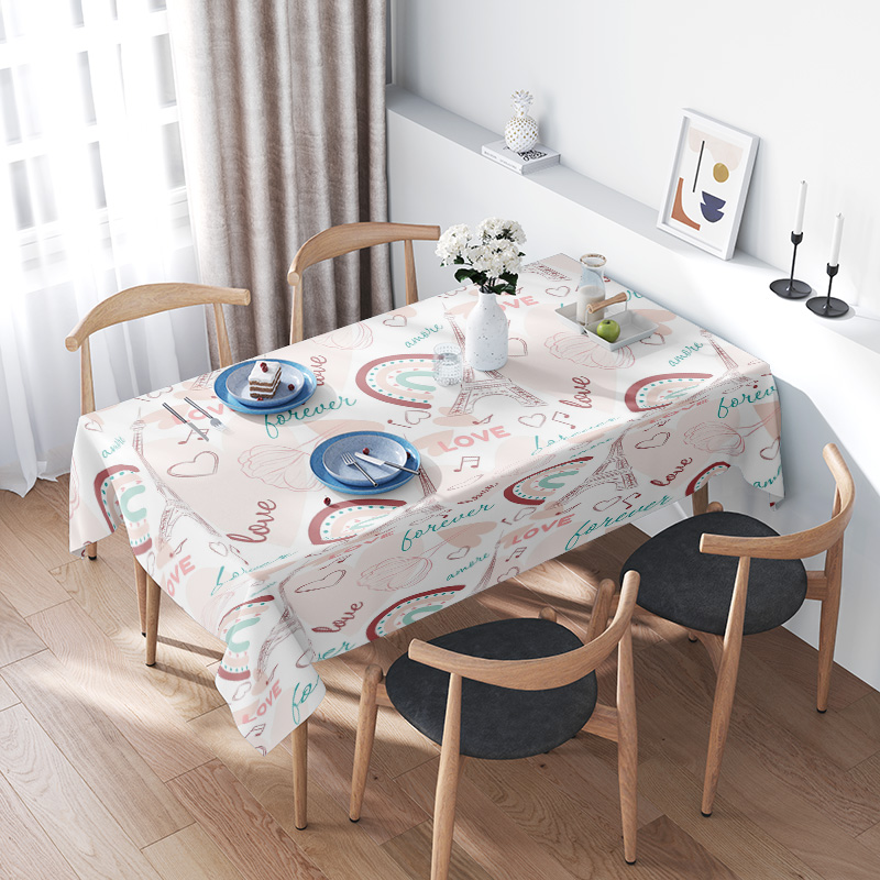 Multicolored Romantic Tableclo - Your Home Textiles review and price