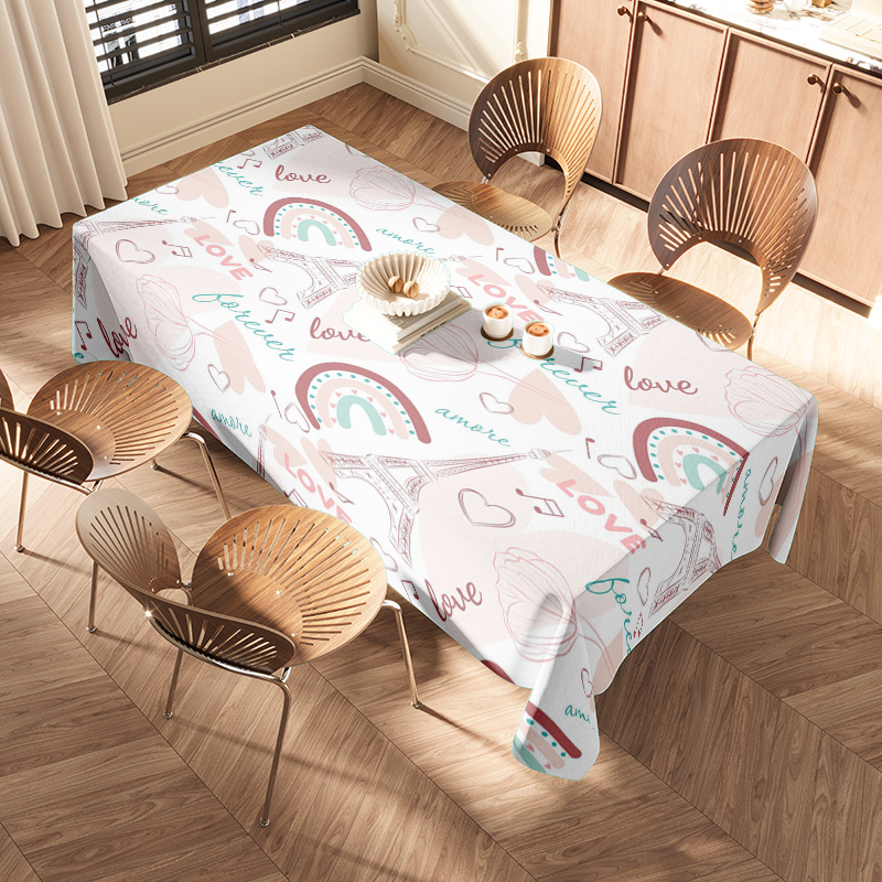 Multicolored Romantic Tableclo - Your Home Textiles review and price