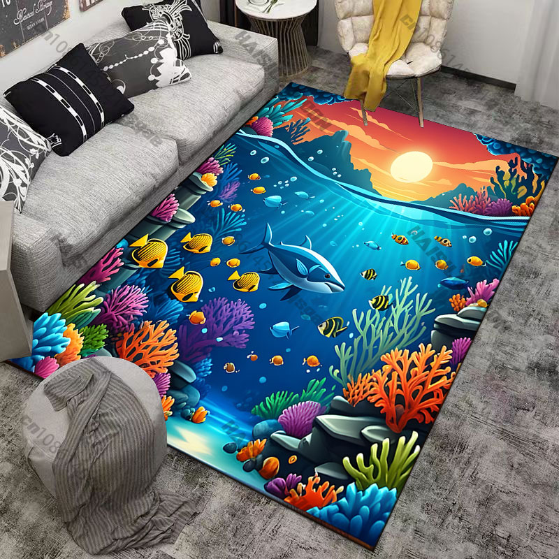 Underwater city with vibrant c - Home Textiles City review and price