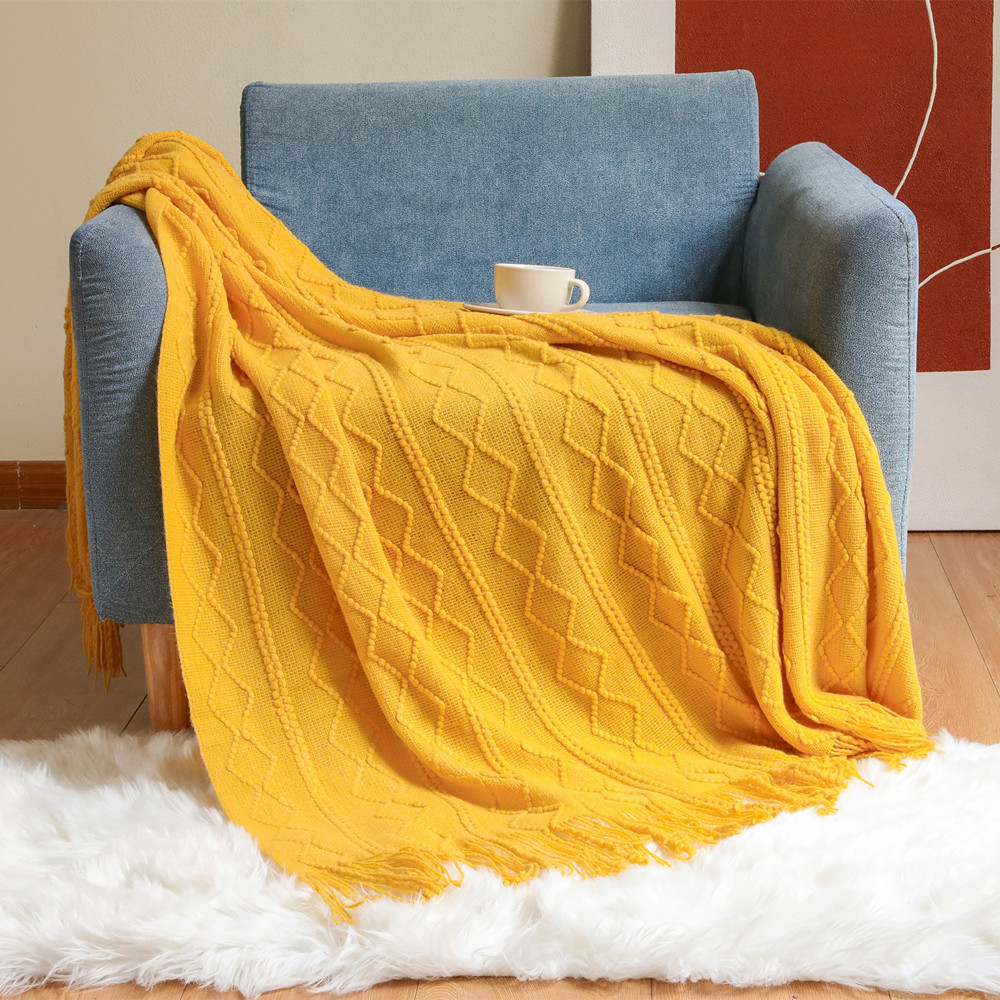 Textile City Diamond Knit Thro - Home Textiles City review and price