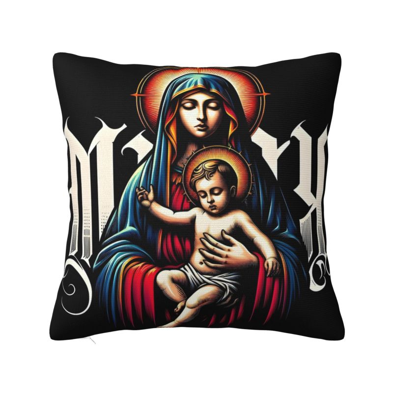 Custom Mary Mother Of Jesus Lu - Home Textiles Luxury review and price