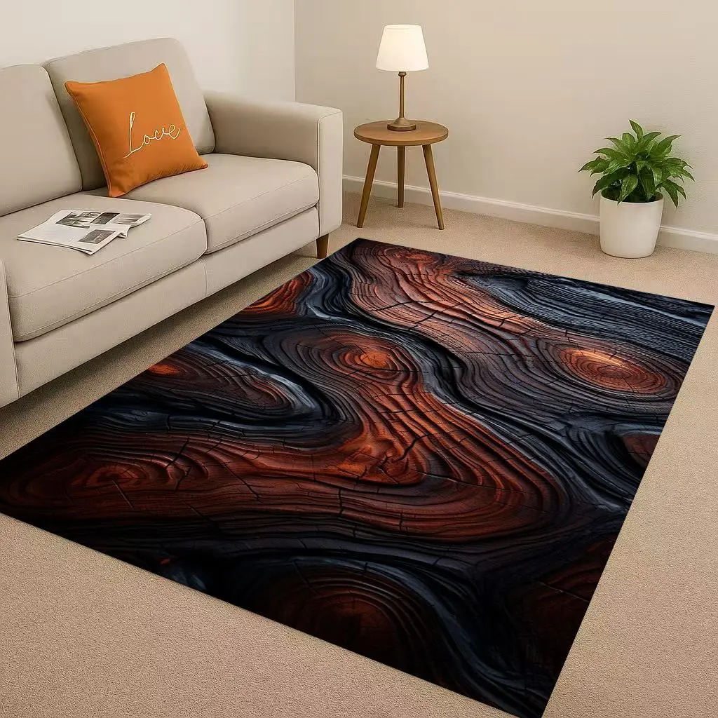 Classic Wood Grain Tree Growth - Home Textiles Rug review and price