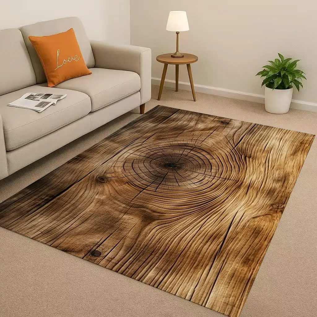 Classic Wood Grain Tree Growth - Home Textiles Rug review and price