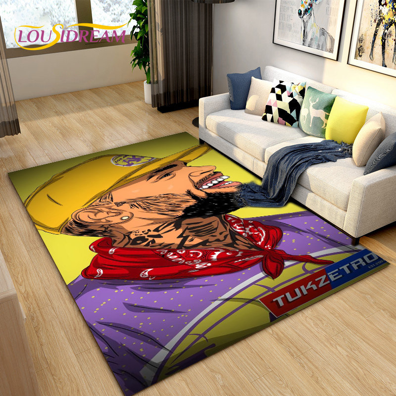 Hip Hop Art Rapper Legend Star - Home Textiles Rug review and price