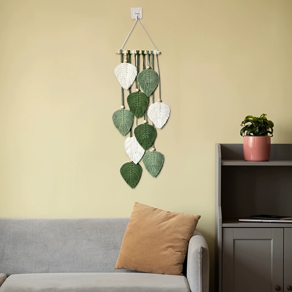 Handwoven Leaf Wall Hanging Ta - Home Textiles Europe review and price