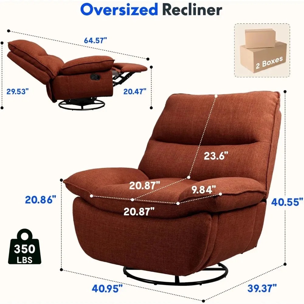 Swivel Rocker Recliner Chair,  - Home Textiles Of Scandinavia review and price