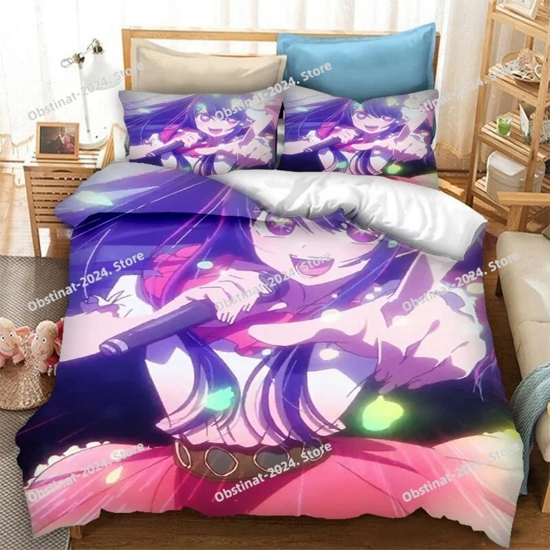 Anime OSHI NO KO 3D Printing B - Home Textiles Bedding review and price