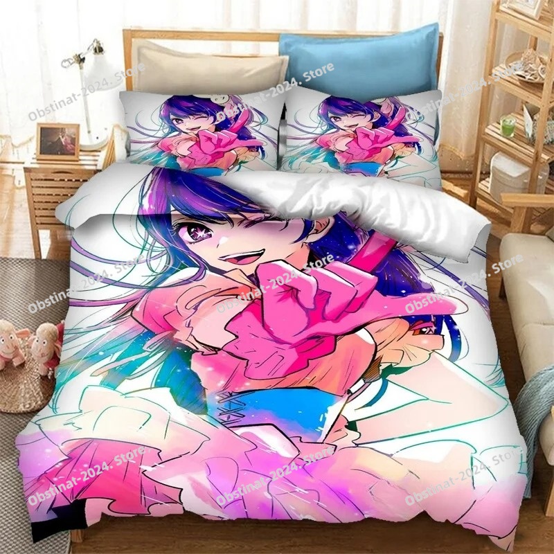 Anime OSHI NO KO 3D Printing B - Home Textiles Bedding review and price