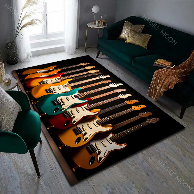 Music Lovers Rock Guitar Patte - Home Textiles Luxury review and price