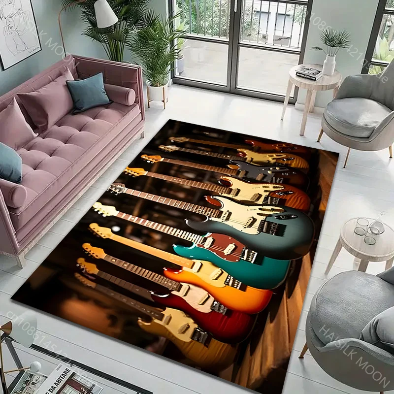 Music Lovers Rock Guitar Patte - Home Textiles Luxury review and price