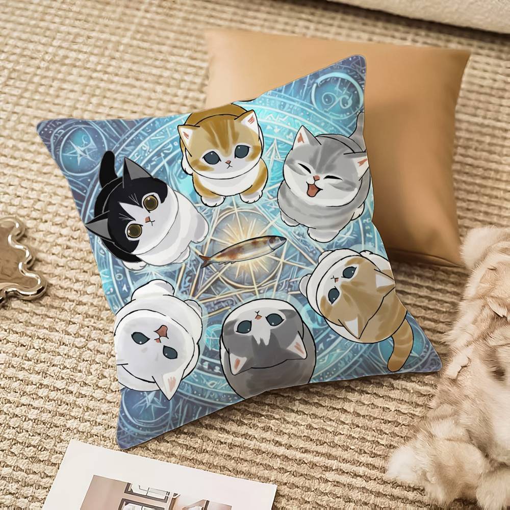 Luxury Cute mofusand cat Pillo - Home Textiles Luxury review and price