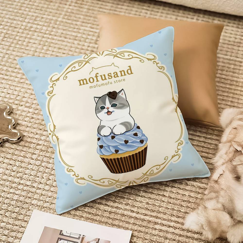 Luxury Cute mofusand cat Pillo - Home Textiles Luxury review and price