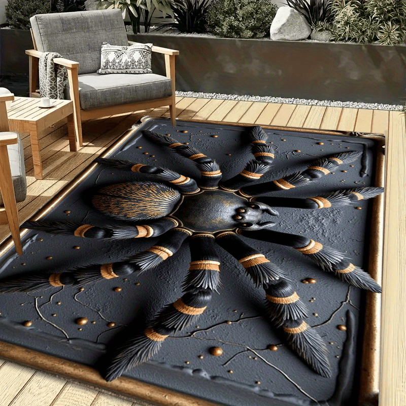 Black Spider Pattern Entrance  - Home Textiles Rug review and price
