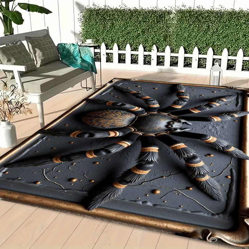 Black Spider Pattern Entrance  - Home Textiles Rug review and price