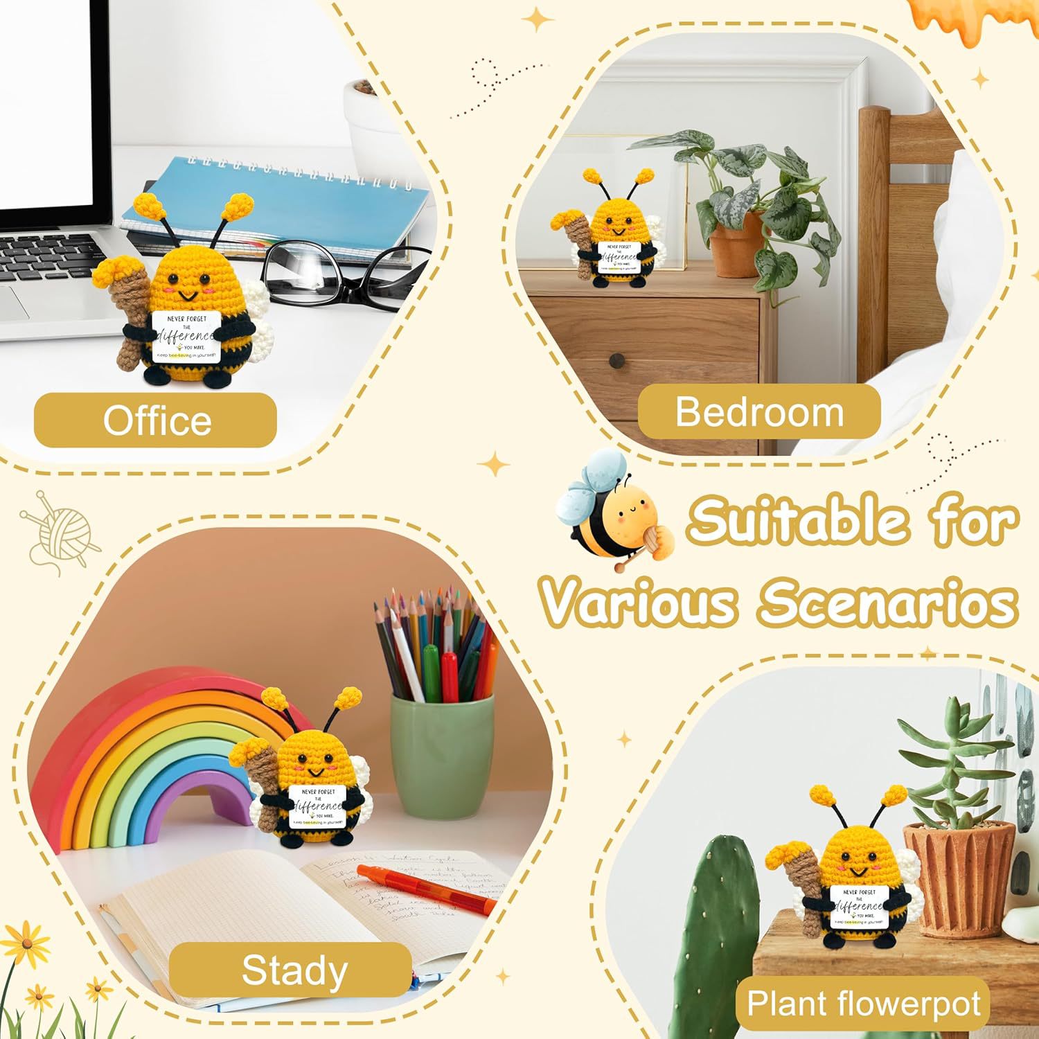 Funny Crochet Positive Energy  - Home Textiles Europe review and price